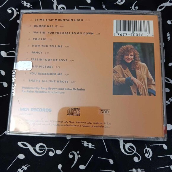 Reba McEntire - Rumor Has It - 10 Songs - 1990 CD - Picture 3 of 4